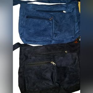 2 Blue/Black Crossbody Bag Same Measurements Just Different Colors